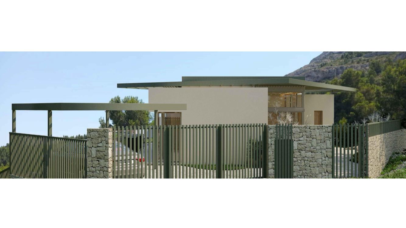 "Montgó House": Autorenprojekt mit erteilter Lizenz und unendlichem Blick in Dénia.