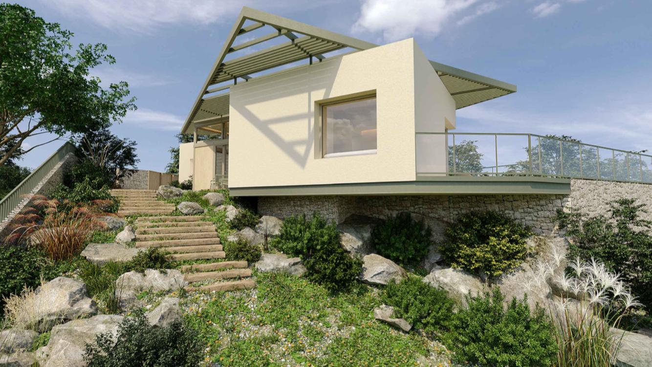 "Montgó House": Autorenprojekt mit erteilter Lizenz und unendlichem Blick in Dénia.
