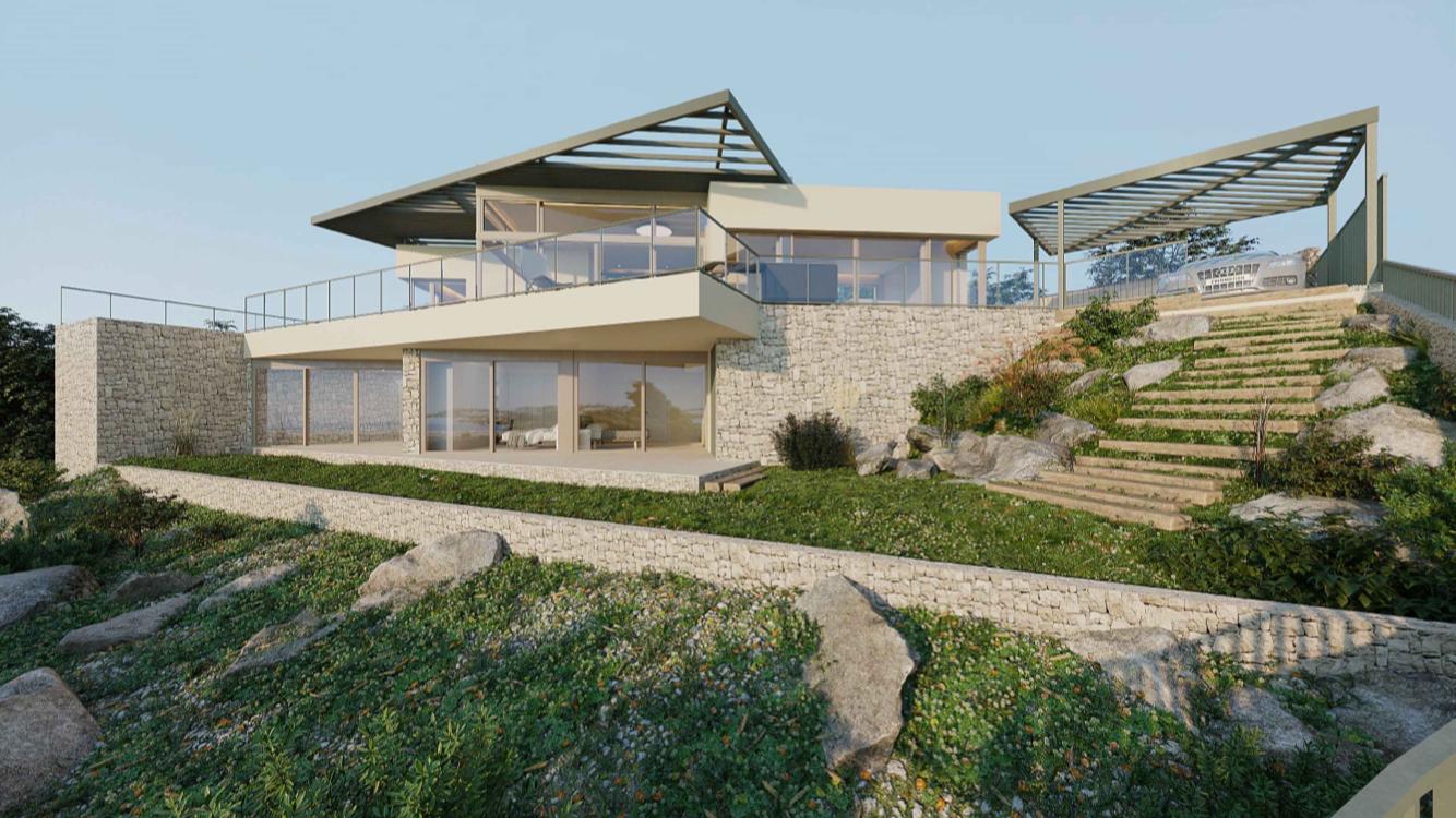"Montgó House": Autorenprojekt mit erteilter Lizenz und unendlichem Blick in Dénia.