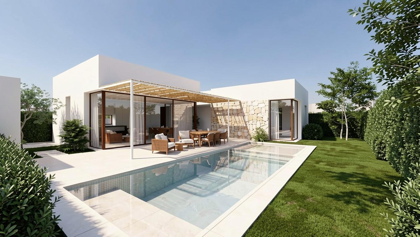 WJ-BKNVO1 - Villa im modernen und mediterranen Stil in Dénia.