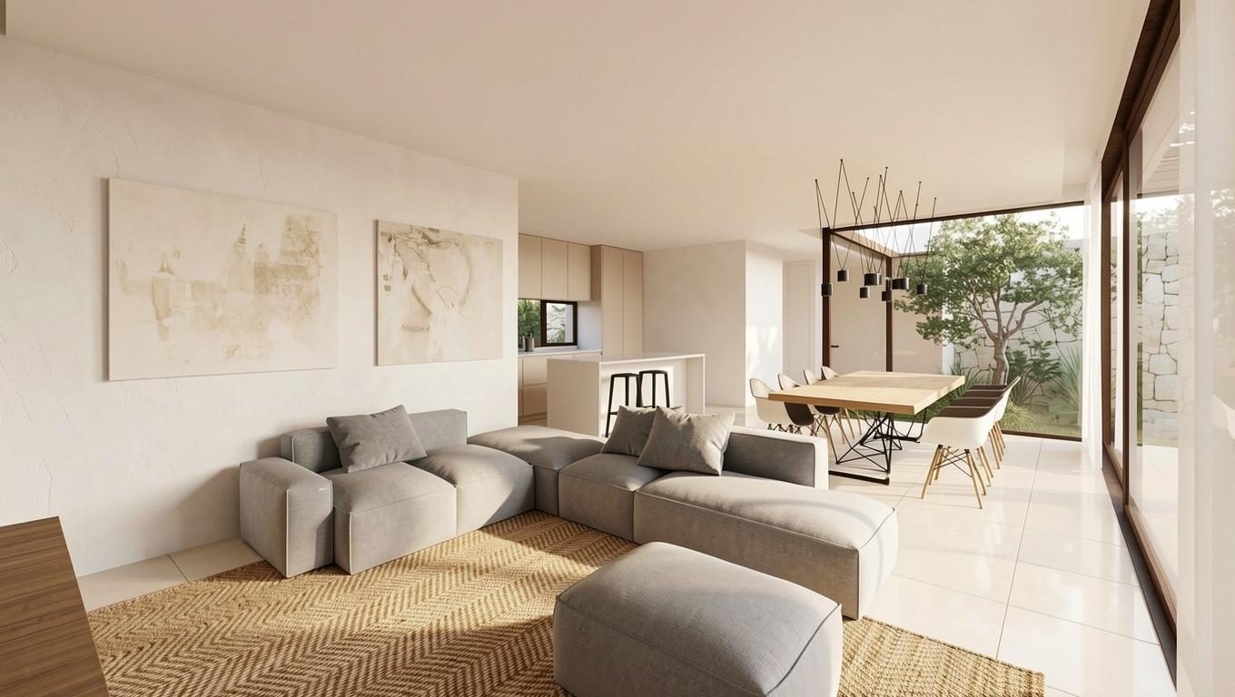 WJ-2GQZ0Z - Villa mit schlüsselfertigem Projekt nur einen Steinwurf vom Zentrum von Dénia entfernt.