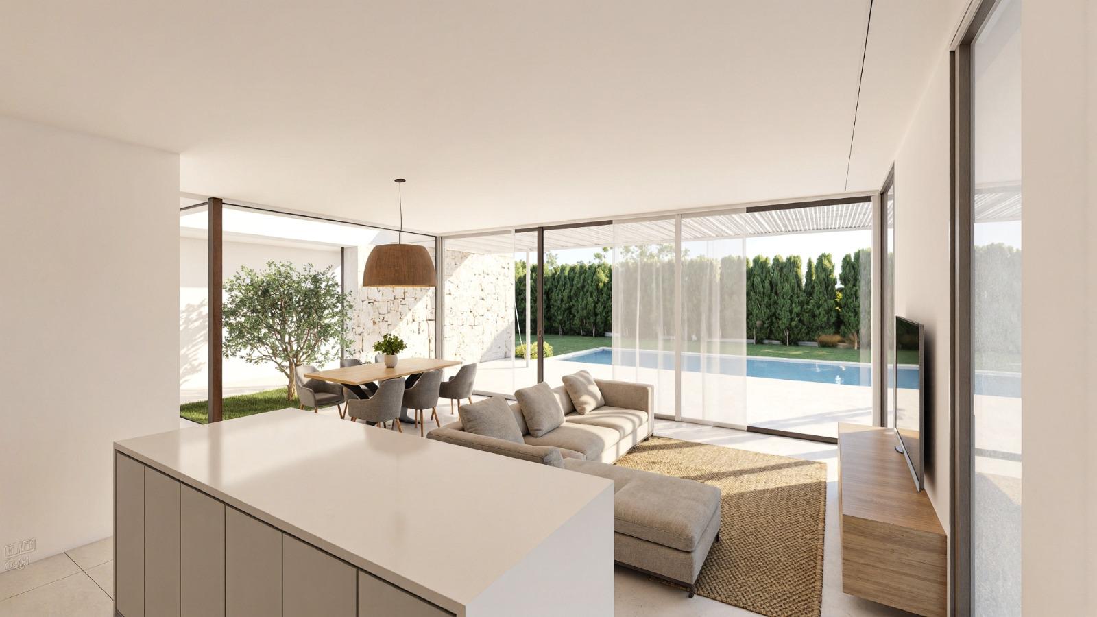 WJ-1KXEQ45 - Villa de obra nueva a un paso de la ciudad.