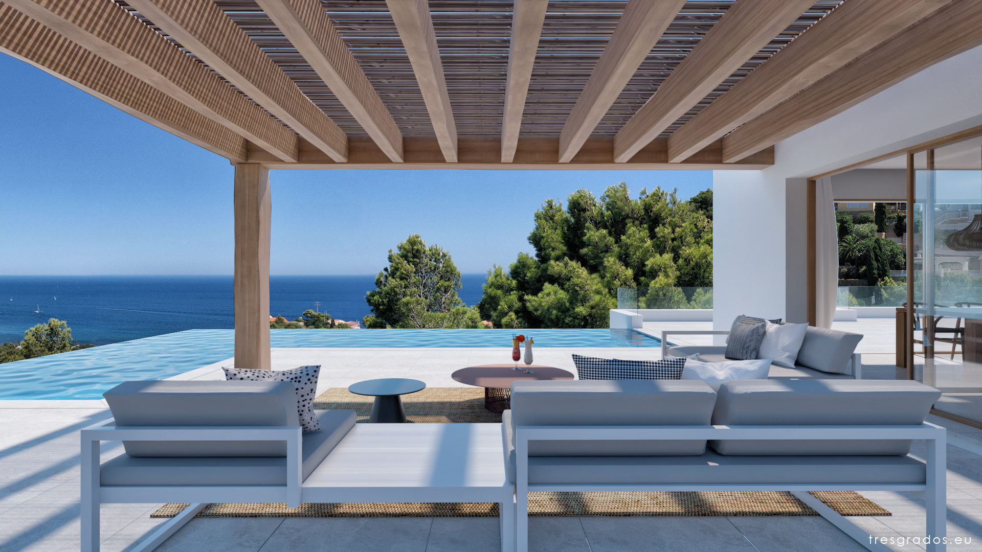 Luxury villa with 360 views